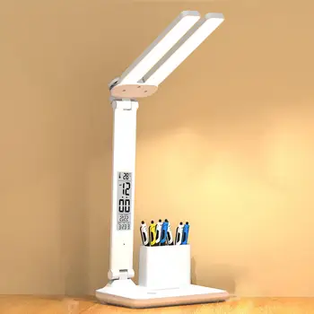 LED Stolná Lampa Štúdia s Perom Telefón Držiak na Stôl Svetlo stolná Lampa