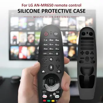 Silikónové Diaľkový ovládač Ochranné puzdro Shockproof Diaľkové Ovládanie puzdro Pre Amazon LG AN-MR600 MR650 MR18BA MR19BA