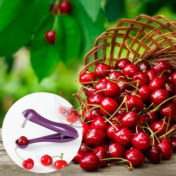 Cherry Pitter Plastové Ovocie Nástroje Rýchlo Odstrániť Červené Dátumy Jujube Osiva Enucleate Udržať Kompletné Kuchynské Pomôcky Na Pečenie Príslušenstvo