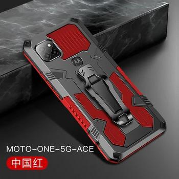 Armor Prípade Moto Jeden 5G Ace Prípade Shockproof Opasok Závesu Kryt Pre Motorola Moto G 5G Fundas Moto G5g Jeden 5G Ace 6.7
