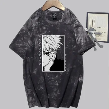 Harajuku pánske Tričko Hunter X Hunter Killua Vytlačené Unisex Krátke Sleeve T Shirt