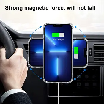 Magnetické Plechu Krúžky Pre Magsafe Bezdrôtovú Nabíjačku Magnet Auto, Mobilný Telefón Majiteľa Nálepky Železa List Pre iPhone 14 Pro max