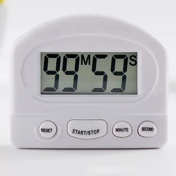 Mini LCD Digitálny Kuchynský Časovač Varenie Počítať Časovač Budík Magnetické poplachovým Spánku Stopky Hodiny Nové