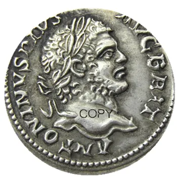 Rímske Antické Striebro Pozlátené Kópie Mincí (RM06)