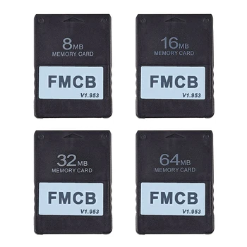 FMCB v1.953 Pamäťová Karta pre PS2 PS 2 Free McBoot Karta 8 MB 16 MB 32 MB 64 MB, OPL MC Boot Programu Karty pre PS2 PS 2 Program Karty