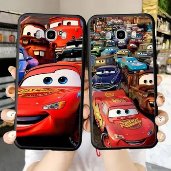 Disney Toy cars Telefón puzdro Pre Samsung Galaxy J4 plus J5 J6 J72016 J7prime kryt pre J7Core J6plus