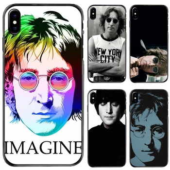 John Winston Lennon UK rock band Pre Apple iPhone 11 12 13 14 Pro MAX Mini 5 5S SE 6 6 7 8 Plus 10 X XR XS Pevný Telefón Skin Case