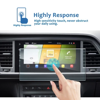 LFOTPP Auto Screen Protector Pre Ateca 2021 2022 9.2 Palcové GPS Navigácie, Dotknite sa Stredu Displeja Auto Interiéru Ateca Príslušenstvo