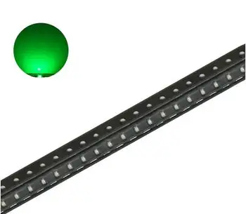 100ks/veľa 0603 SMD LED Zvýrazniť Light-emitting Diode červená/modrá/žltá/zelená/biela/oranžová