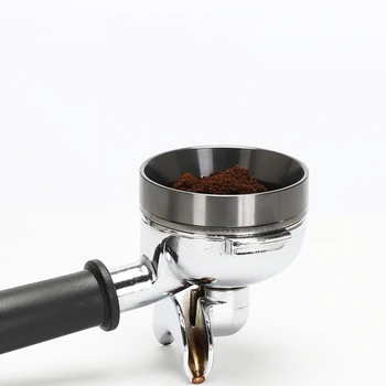 Spresso Dávkovanie Lievik Magnetické Espresso Kávu Dávkovanie Krúžok Kompatibilné s 51/53/58mm Espresso Kávu Prášok Nástroj