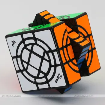 Magic Cube mf8 Dvojité Blázon 3x3x3 Kocka Dvojitý Kruh Puzzle 3x3 Nálepky Cubo Magico антистресс Buďte Pamäť Hračky Logika Hra