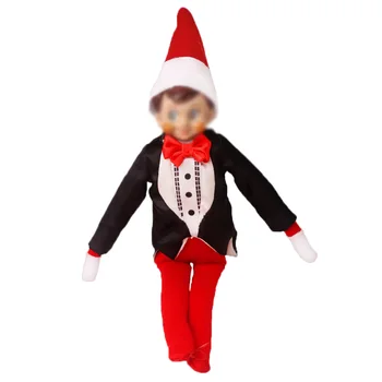 Maloobchodné 1 Christmas Elf Bábika Čierne Večerné Šaty Dospelých Rozprávková Bábika Kuchár Šaty Svetre Šaty Mini Šaty Viac Farieb (Bez Bábiky)