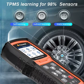 Foxwell T1000 TPMS Nástroj na Programovanie Aktivácia Snímačov TPMS Skontrolujte RF príveskom Sledovanie Tlaku v Pneumatikách Systém Auto Tester Detektorov