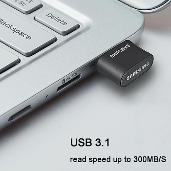 Original SAMSUNG USB3.1 300 mb Flash 64GB USB3.0 Mini Stick 400MB 128 gb kapacitou 256 GB VYSOKÁ RÝCHLOSŤ kl ' úč U DISK Storage Device
