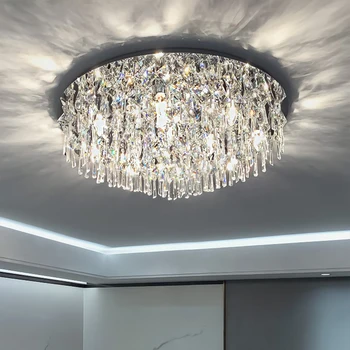 2022 Post-Moderné Svetlo Luxusné Crystal Obývacia Izba Lampa Spálňa Jedáleň Štúdia Jednoduché Moderné Atmosféru V Domácnosti
