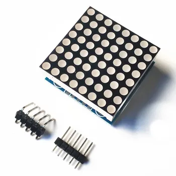 MAX7219 dot matrix modul microcontroller modul DIY KIT MCU LED Displeji Ovládacieho Modulu Auta
