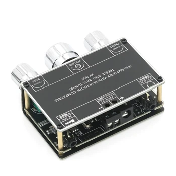 R58A Dekodér Rada AUX Digitálny Zosilňovač Dual Channel Stereo Vysokých a Nízkych Tónov Pre-modul 360 Stupeň Plynulou Tuning