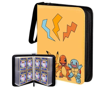 2022 nové 400 Pokémon kariet, zber album binder detí obľúbené anime periférne hry nakladanie skladovanie album karty knihy