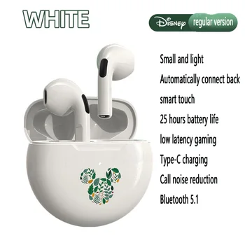Disney Mickey Mouse, Minnie Bluetooth Headset ultra-dlhá výdrž batérie, Športové Mini Mickey & Minnie HiFi Hudobné Slúchadlá S Mikrofónom