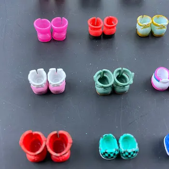 5 Párov Pôvodné Mini Topánky Pre LOLs Sestra Bábiky DIY Bábika Príslušenstvo detský Darček k Narodeninám Hračka