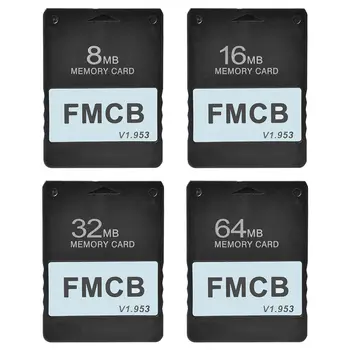 FMCB V1.953 Pamäťová Karta ForPS2 Playstation 2 Free McBoot Karta 8 MB 16 MB 32 MB 64 MB Vysokej Rýchlosti Hry Pamäťovej Karty