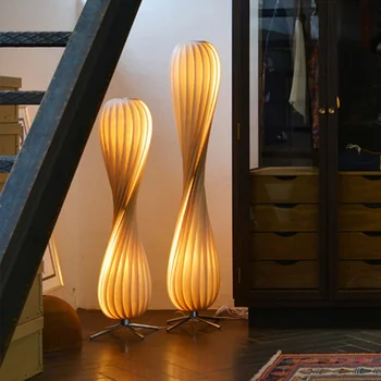 Moderné oceľové podlahové lampa voľne stojace lampy candelabra stojacie lampy moderný dizajn, stojacie lampy svetlo poschodí lampa