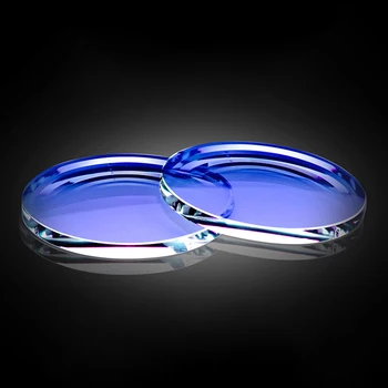 1.67 Index CR-39 Proti blue ray šošovky oka počítač krátkozrakosť predpis optické čítanie okuliare číre okuliare, šošovky #1.67 FLG