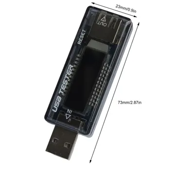 KWS-V21 USB Prúd Napätie Kapacita Tester Napätia Prúd Napätie Zistiť Kapacita Nabíjačky Tester Meter Mobile Napájania Detektora