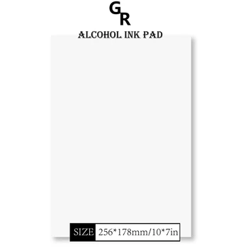 10 Ks/Pack Hladké Alkoholu Atrament Pad Papier na Kreslenie, Maľovanie umelecké Diela DIY Remesiel Dekor