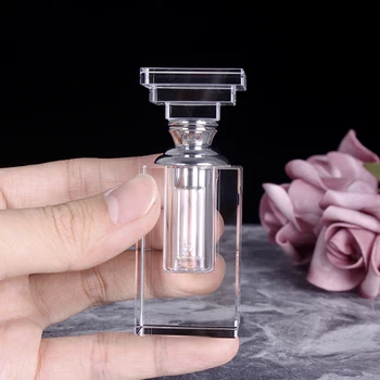 Jasné, 3ML Crystal Parfum Fľašu Vyprázdniť Mini Naplniteľné Sklenené Fľaše Domáce Dekorácie Vintage Esenciálny Olej, Fľaša Darček Pre Dámu