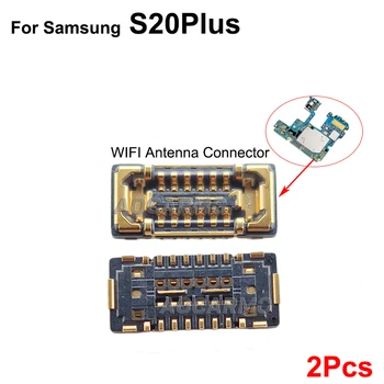 Aocarmo 2ks Signálu Wifi Anténa Dotykový Displej LCD FPC Konektor základnej Dosky, Flex Kábel, Konektor Pre Samsung Galaxy S20Plus S20+