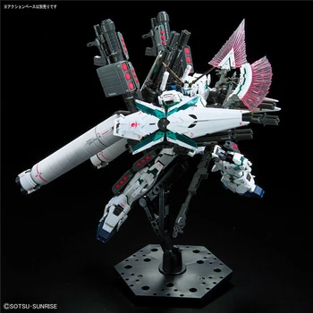 Pôvodné Bandai Gundam Anime Obrázok RG 1/144 FA RX-0 Full Armor Jednorožec Gundam z Tlače Zriedkavé Mieste Anime Akčné Figúrky, Hračky