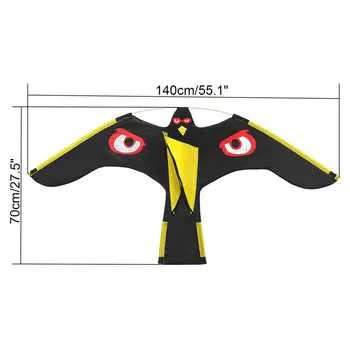 Emulácia Lietania Hawk Kite Vták Scarer Jednotky Vták Kite Repelent pre Záhrada Strašiak Vták Repeller Ryžové polia Kite Jazdy
