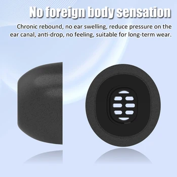 Pre Huawei Freebuds Pro 2 EarTips Pamäťovej Peny Šumu Non-sklzu chrániče sluchu Hubky Rukáv Anti-alergické Eartip Freebuds Pro2