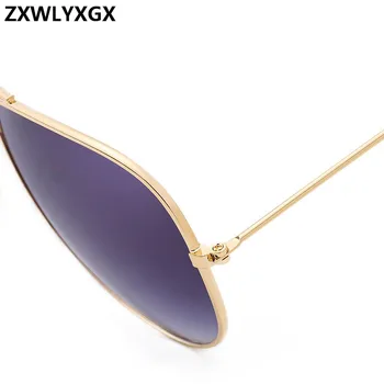 ZXWLYXGX Značky, Dizajn, Móda Gradient Ženy slnečné Okuliare Retro Farebné Luxusné Slnečné Okuliare Mužov Vonkajšie Jazdy Oculos