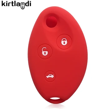 Kirtlandi Silikónové Kľúča Vozidla Kryt Fob Prípade Držiteľ Keychain pre Citroen Xsara Picasso C3 C4 C5 C6 C8 3 Tlačidlo Tlačidlo Shell Ochranné