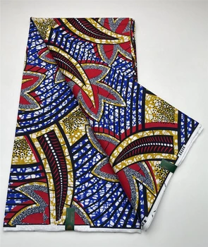 Originálne Reálnom Super Textílie Ankara Textílie Afriky Vosk Textílie Ankara Blok Vytlačí Batik holandský Textílie 6yards Pre Svadobné VL-79