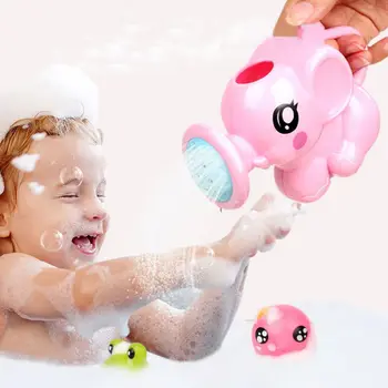 Klasická Detská Kúpeľ Hračky Krásne Plastové Slon Tvar Zvierat Deti Kúpeľňa Rozstrekovaný Hračky Pre Dieťa Sprcha Plávanie Hračky Dieťa
