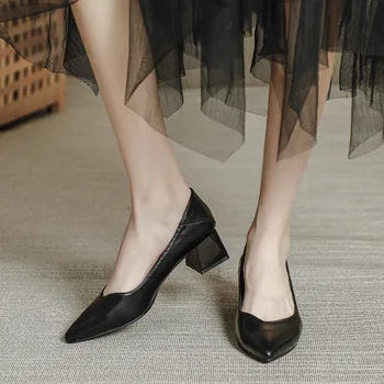 Jediné ženské nové topánky priedušná, ľahké kožené mokasíny mäkké kožené mäkké dno