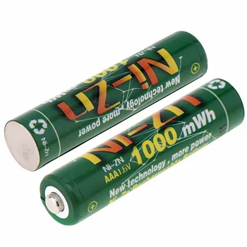 4Pcs/veľa Ni-Zn 1,5 V 1,6 v 1000mWh aaa nabíjateľné batérie
