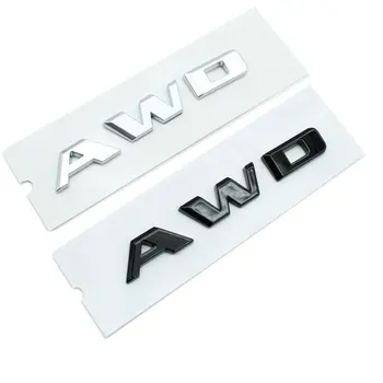 AWD list logo auto samolepky pre Cadillac série AWD zadný kufor prerobit odznak príslušenstvo 25T 40T celej série výtlak štítok