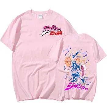 Anime radu jojo Bizarné Dobrodružstvo Tričko Jotaro Star Platinum Manga Grafické Tlače T-shirts Módne Vintage Bežné Krátky Rukáv Tees
