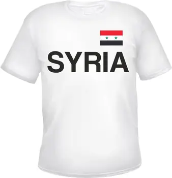 2019 Nové Módne Bežné Muži Tričko Sýrii pánske T-Shirt Free Design