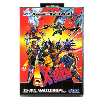 X Muži s Box pre 16-bitové Sega MD Hra Karty pre Mega Drive pre Genesis, Video, Konzoly