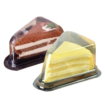 50set Jasné Cupcake Balenie Box Svadobnú Tortu Prospech Políčok Pre tvarohový koláč Sandwich Box Kontajner Party Dekorácie