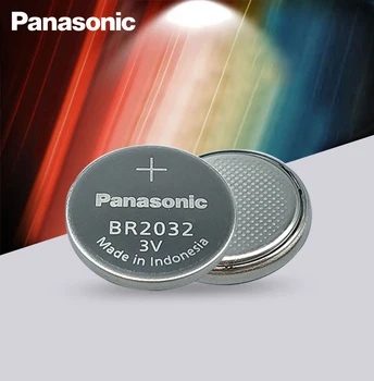 4PCS/Veľa Nových Originálnych Panasonic 3V BR2032 Batérie BR 2032 Vysokej teploty, Tlačidlo gombíkovej Batérie