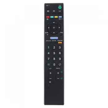 Náhradné anglický TV Diaľkové Ovládanie Podpory, 2 x AAA Batérie 8M prenosová Vzdialenosť pre Sony RM-ED009 TV