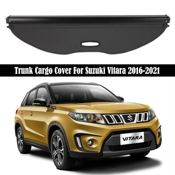 Kufor Cargo Kryt Pre Suzuki Vitara 2016-2021 Security Shield Zadné Batožiny Opony Zdvíhateľnej Oblasť Ochrany Osobných Údajov Auto Príslušenstvo