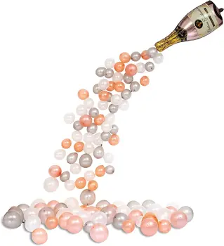 Fľaša Šampanského Balón Arch Rose Gold Globos Svadobné Party Dekor Baby Sprcha Narodeniny Bakalárskeho Štúdia Strany Pozadí