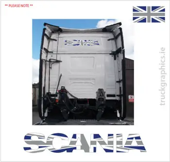 Scania Next Gen Úniu Jack Otlačkom,Nálepky, R/S, Séria Topline, Highline (39A)